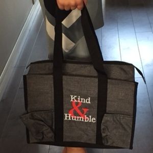 Zip top Organizing utility Tote